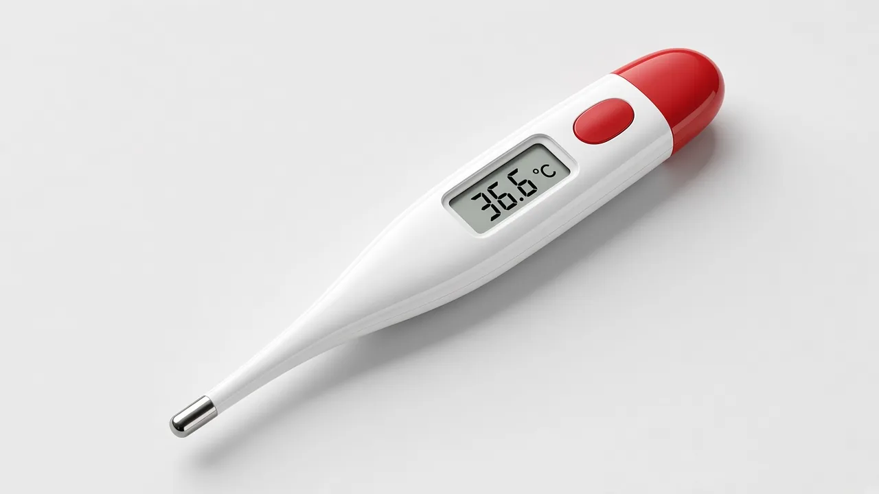 Digital oral thermometer