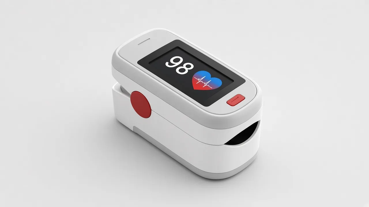 Fingertip pulse oximeter