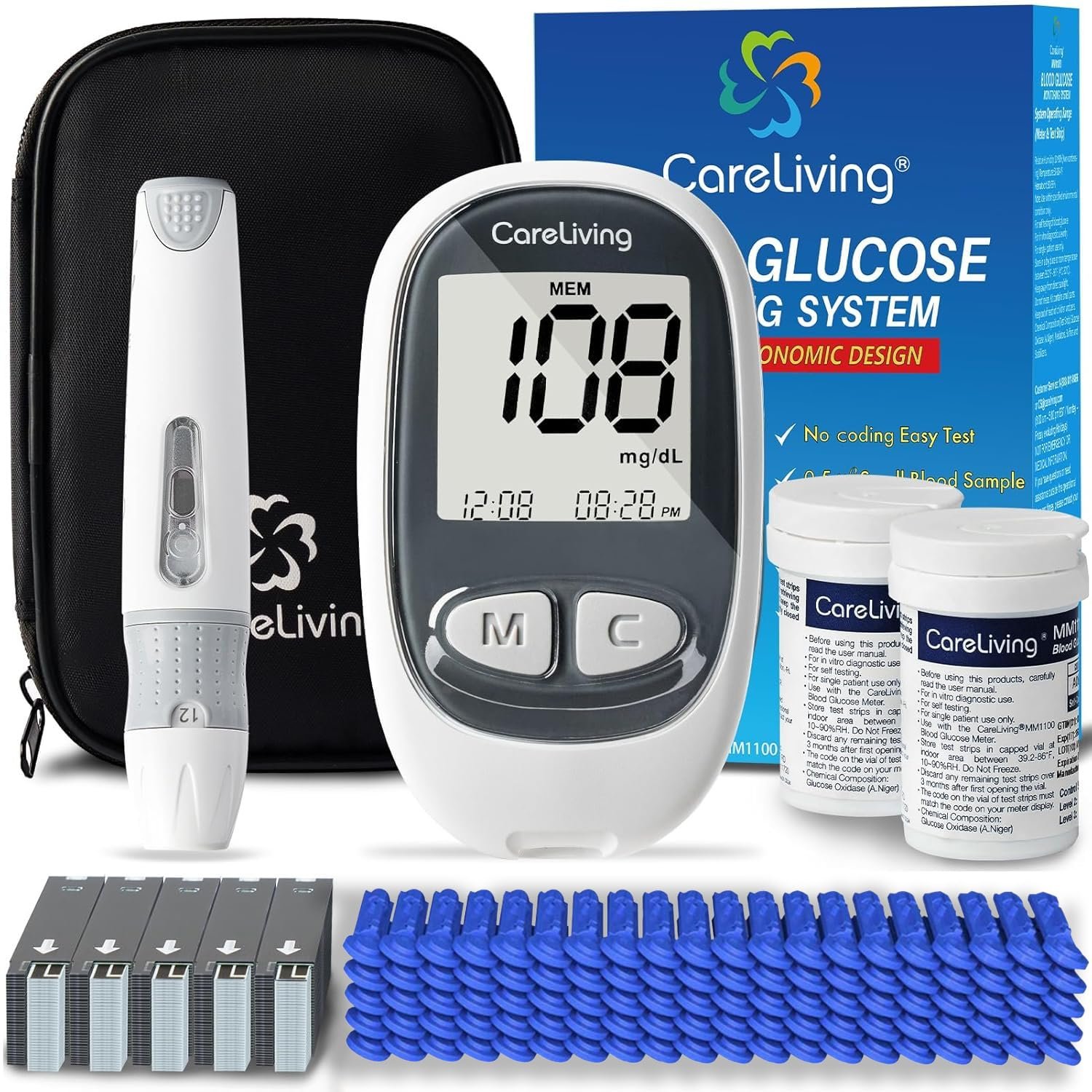 Careliving MM1100 Blood Glucose Monitor